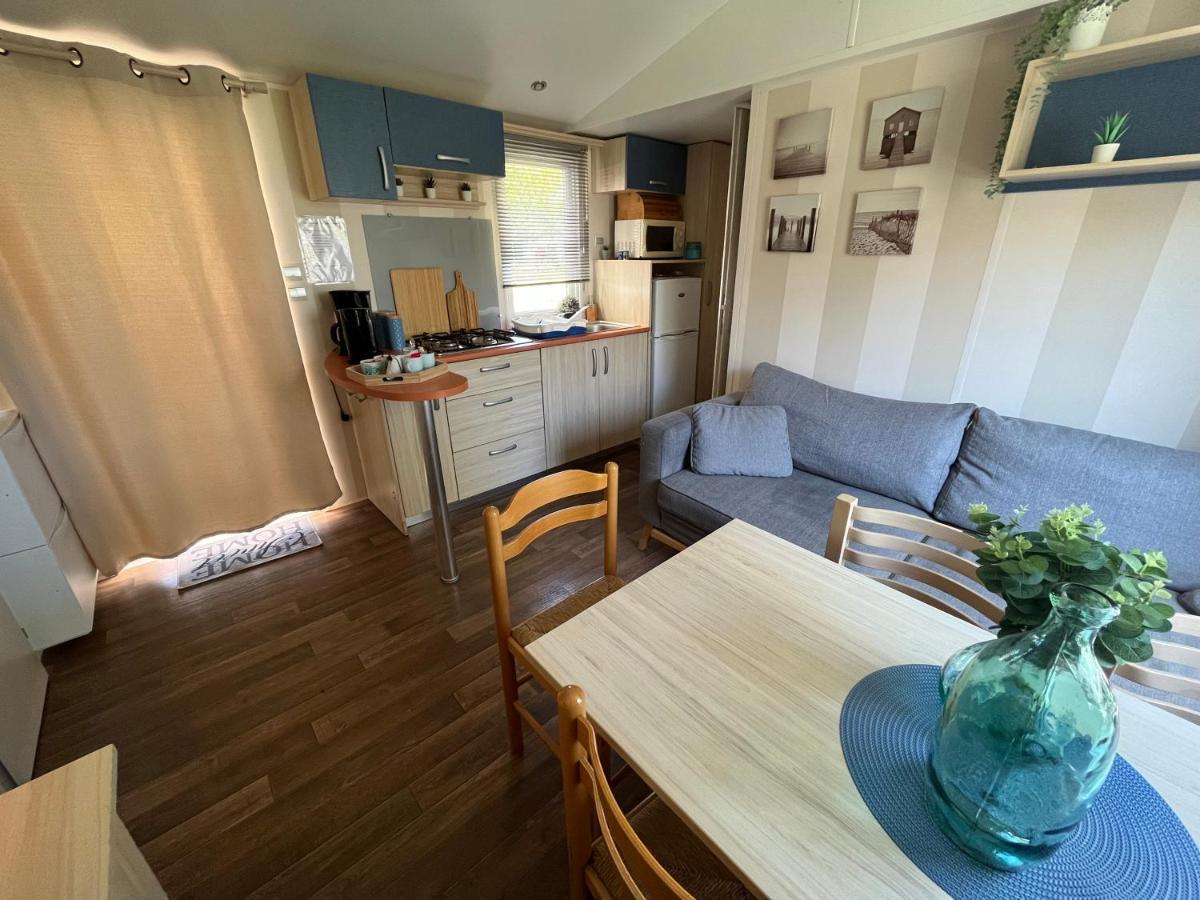 Mobil-Home Climatise Avec Piscine Aureilhan  Bagian luar foto