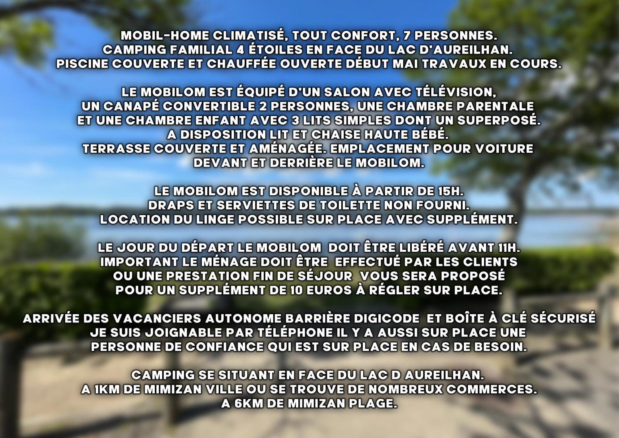 Mobil-Home Climatise Avec Piscine Aureilhan  Bagian luar foto